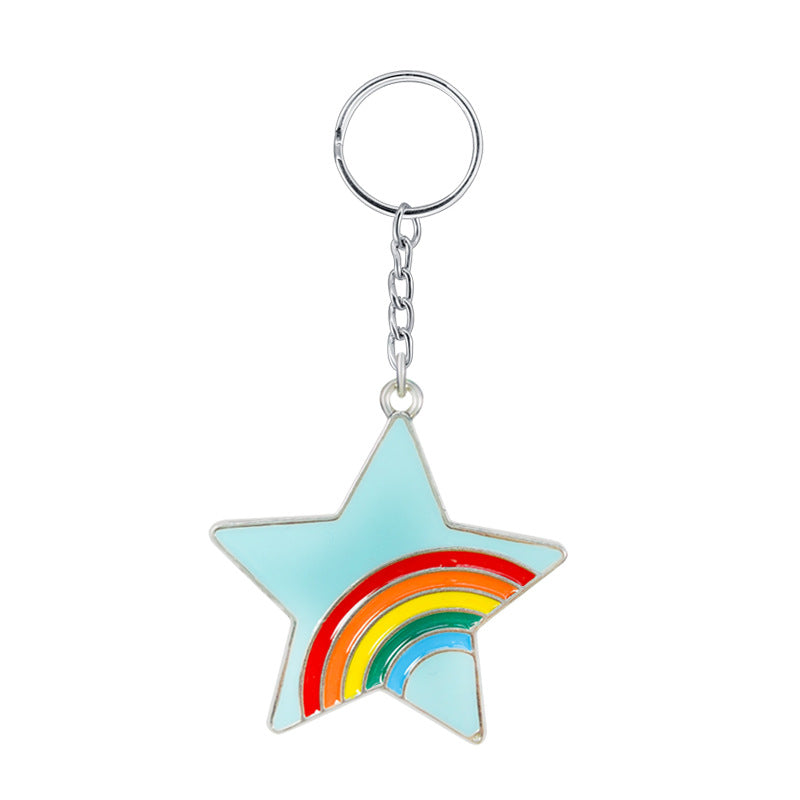 Wholesale 60PCS Alloy Oil Dripping Keychain